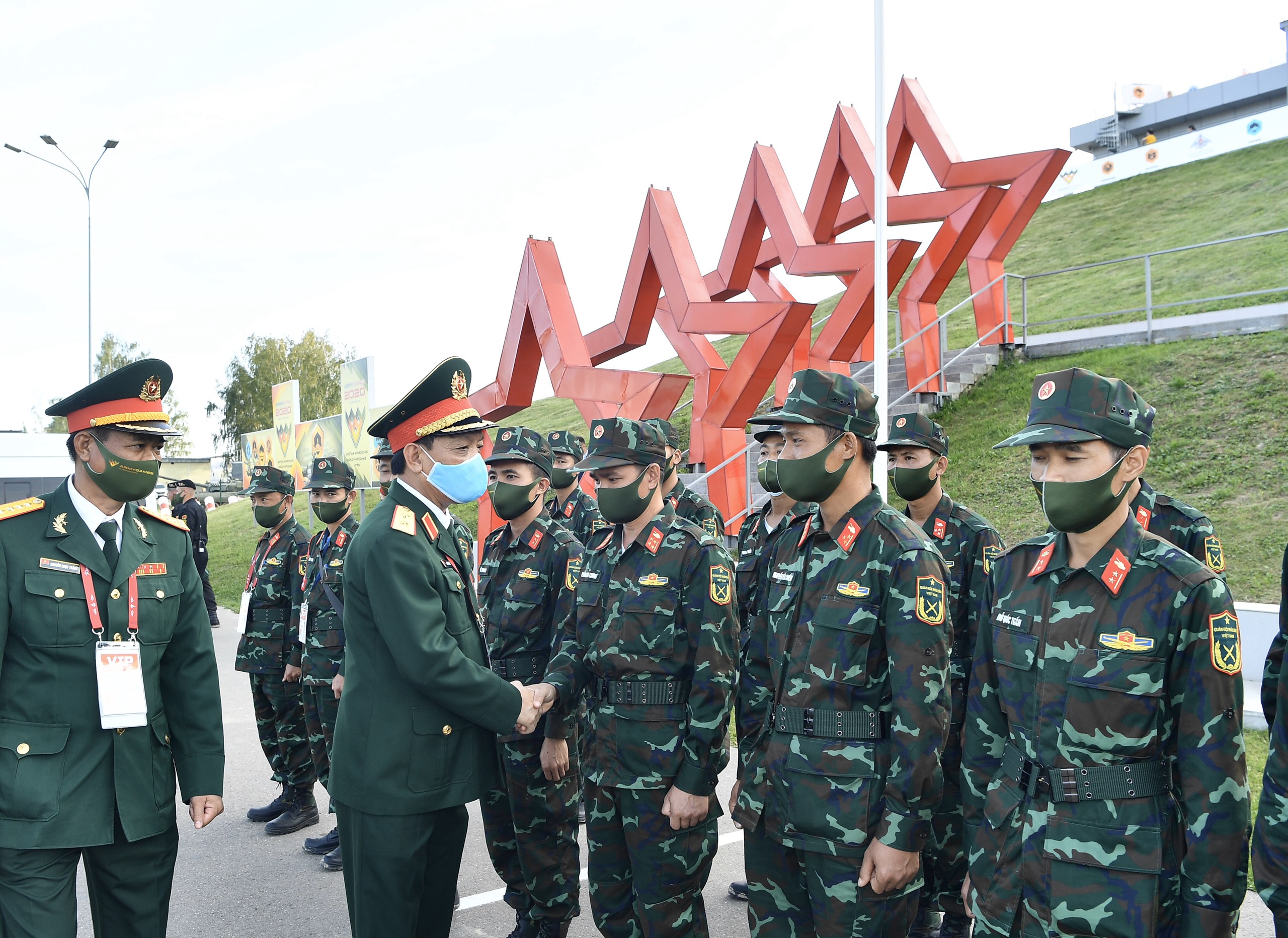 15 giờ hôm nay (24-8), Đội tuyển Xe tăng QĐND Việt Nam thi đấu vòng loại